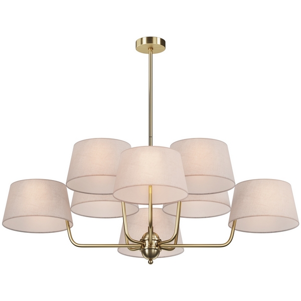 

Потолочная люстра на штанге Maytoni Modesto MOD360PL-08BS, Бежевый, MODESTO MOD360PL-08BS