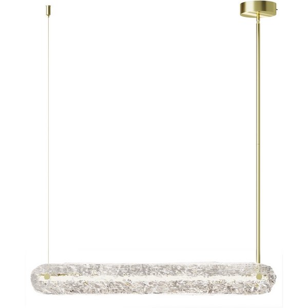 

Потолочная люстра на штанге светодиодная Maytoni Frostum MOD439PL-L20BSK, Прозрачный, Frostum MOD439PL-L20BSK