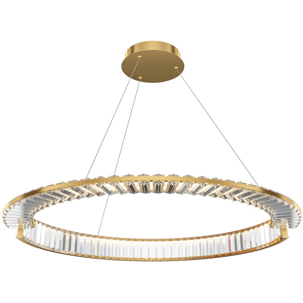 

Подвесной светодиодный светильник Maytoni Krone P097PL-L45BS3K кольцо, Прозрачный, Krone P097PL-L45BS3K