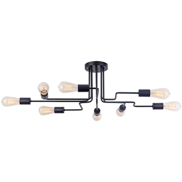 

Потолочная люстра Maytoni Gilbert T532CL-08B, Черный, Gilbert T532CL-08B
