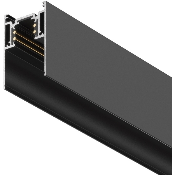 

Шинопровод 48V 3м Gravity накладной/подвесной черный (магнитный) Maytoni Technical TRX010-413B, Busbar trunkings Gravity TRX010-413B