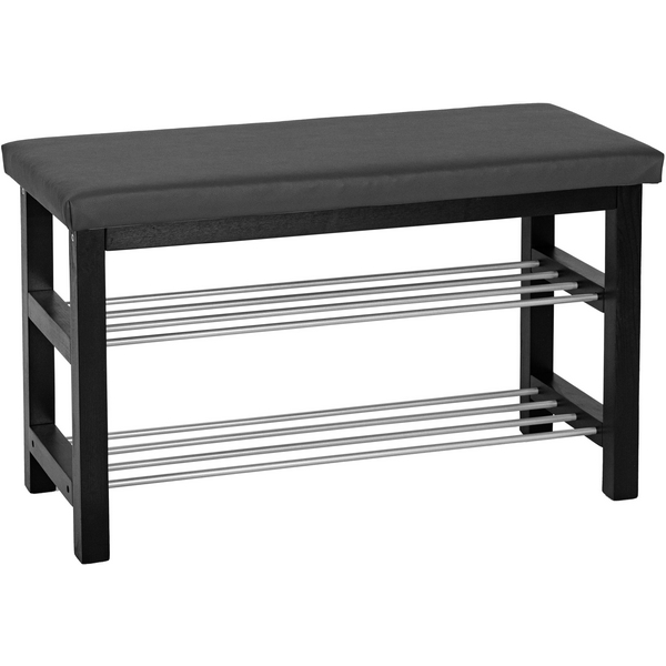 

Банкетка BeautyStyle 4 венге/экокожа серый Mebelik 000589, 000589