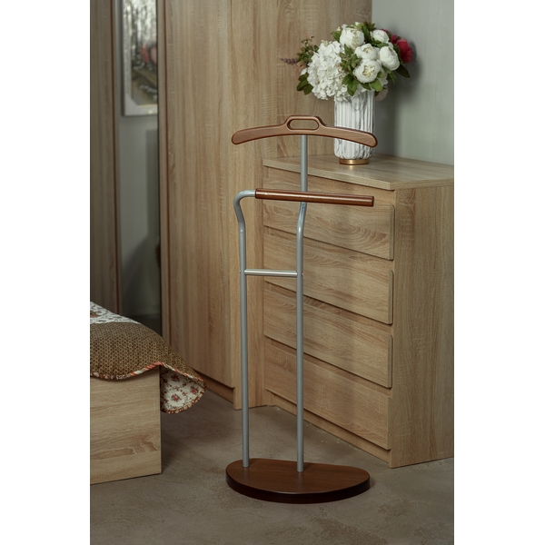 

Вешалка костюмная Д 10 металлик/ средне-коричневый Mebelik арт.000922, 000922