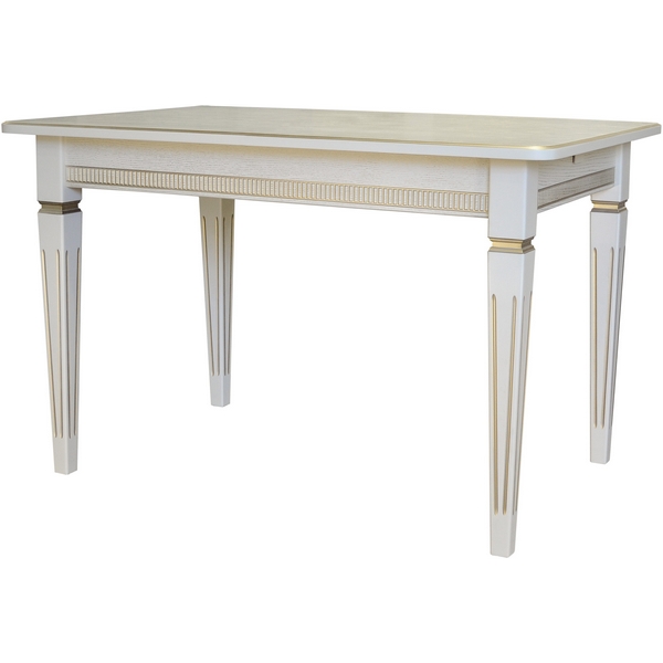 

Стол обеденный Васко В 89Н слоновая кость/золото 120*80 Mebelik (прямоугольная столешница, 4 ножки), Золотой;слоновая кость, 005573