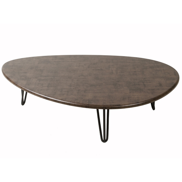 

Стол журнальный Дадли браун/чёрный от фабрики Mebelik, 007651