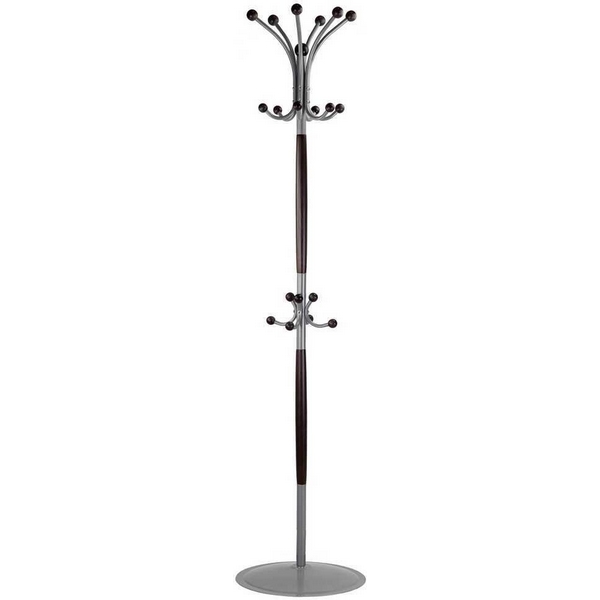 

Вешалка напольная Д 1 ЛАЙТ металлик/венге от фабрики Mebelik, 007787