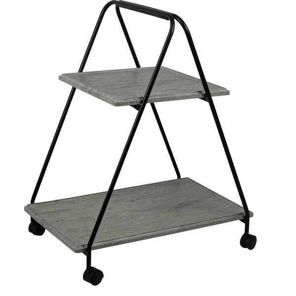 

Стол сервировочный Милн черный/серый шпат Mebelik 008693, 008693