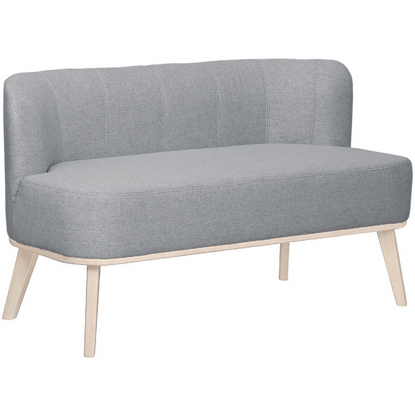 

Диван Жирон ткань серый, каркас лак Mebelik 009295, Серый;венге, 009295