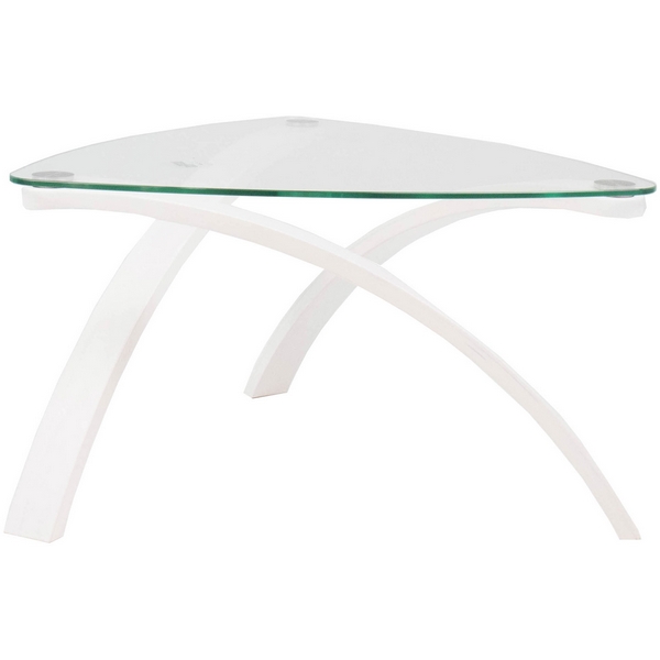 

Стол журнальный Гурон 3 ясень белый Mebelik 009649, 009649