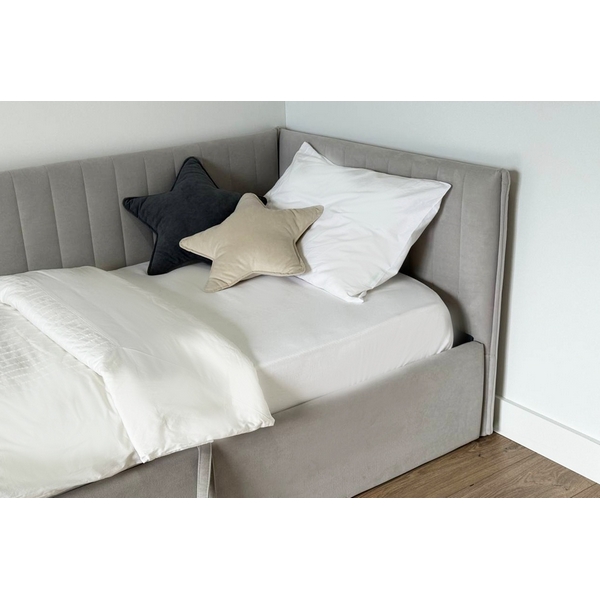 

Кровать с подъемным механизмом Твикс (Тахта) 90х200 см Mebelson (ДСП/Серый) арт.170631,2173, 170631,2173