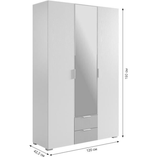 

Комплект детской мебели "Зефир К1" (2700х580х2300) Mebelson (ЛДСП,ПВХ,МДФ,Металл,Зеркало/Светлое дерево,Белый муар,Розовый) арт.ДК01Зефир.3102, Зефир К1 ДК01Зефир.3102