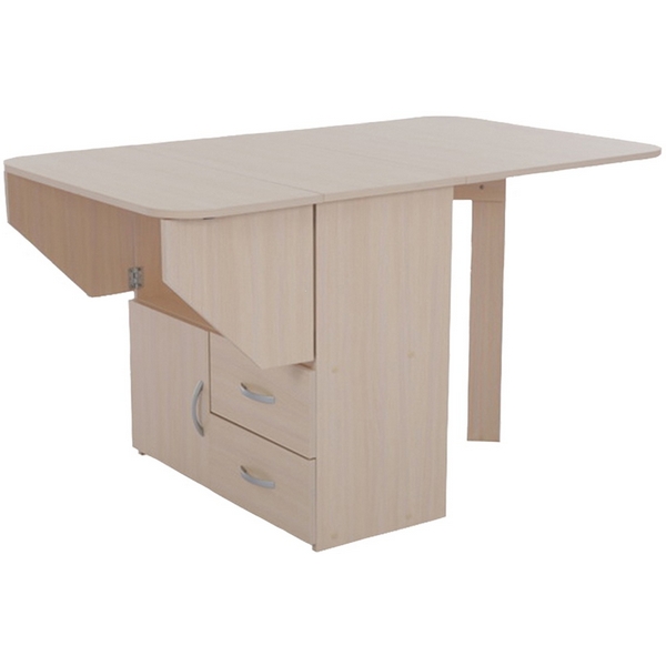 

Стол-тумба раскладной, цвет дуб млечный Mebelson (арт.KM-0003.0739), KM-0003.0739