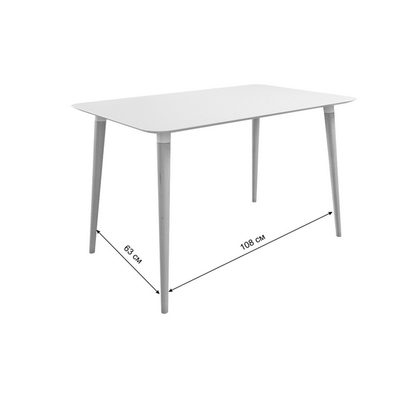 

Стол обеденный Сканди 1 Mebelson (МДФ/Кофейный,Венге) арт.KM-0213.1906, KM-0213.1906
