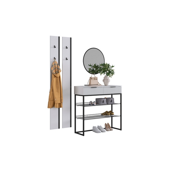 

Прихожая "Мебельсон К20" (1502х335х1750) Mebelson (ЛДСП,Пластик,Металл,Зеркало,МДФ/Светлое дерево,Черный) арт.ПК0020Мебельсон.3567, ПК0020Мебельсон ПК0020Мебельсон.3567