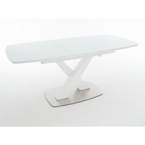 

Стол модерн, МДФ, ВСТАВКА 400, Стекло, Белый Аврора Орлеан 101608, Орлеан 101608