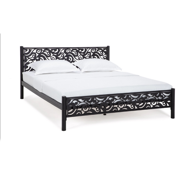 

Кровать 140*200, черный шагрень Форвард Парма 102239, Парма 102239