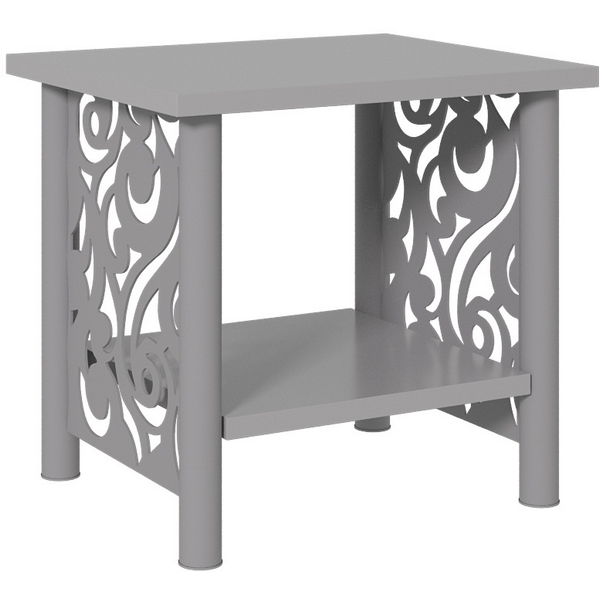 

Тумба прикроватная серый шагрень Форвард 102281, 102281