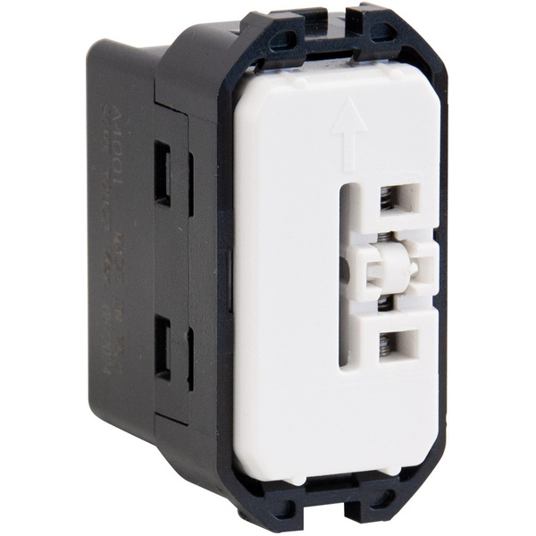 

Модульный выключатель проходной(переключатель) винтовой зажим Meiton A4003, Черный, A4003