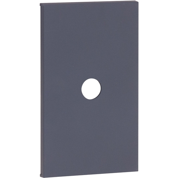 

TV накладка/вывод кабеля 2 модульная графит матовый Meiton AL08M2, AL08M2