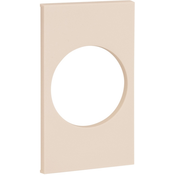 Накладка на розетку 220V с/з со шторками 16A (песочный матовый) AM04 Meiton AM04