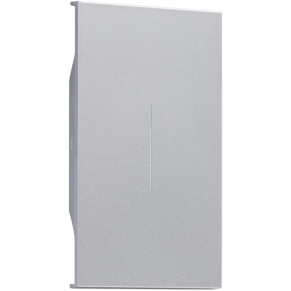 Изображение товара Клавиша 2-ух модульная серый матовый Meiton AS01M2 для электрощитов