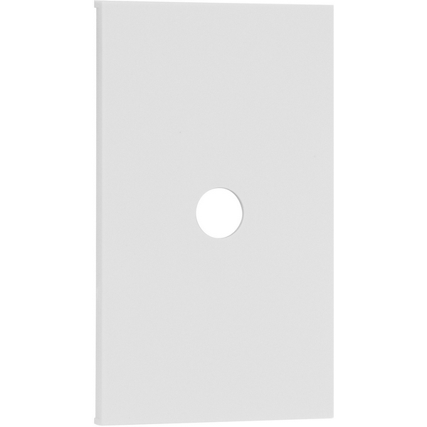 

TV накладка/Вывод кабеля 2 модульная белый матовый Meiton AW08M2, AW08M2