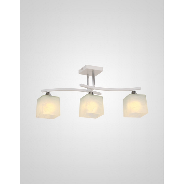 

Потолочная люстра на штанге P6520-3 WT Мелодия Света SS1N 000024265, Белый, SS1N 000024265