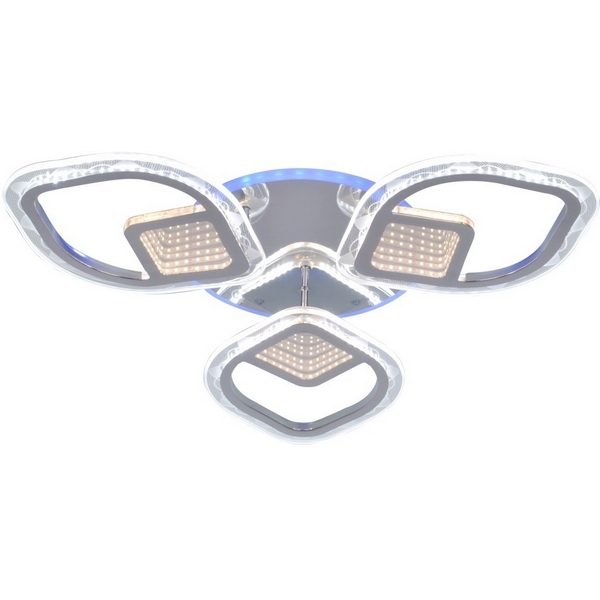 

Потолочная светодиодная люстра Мелодия Света SS1L 000028961, Хром, SS1L 000028961