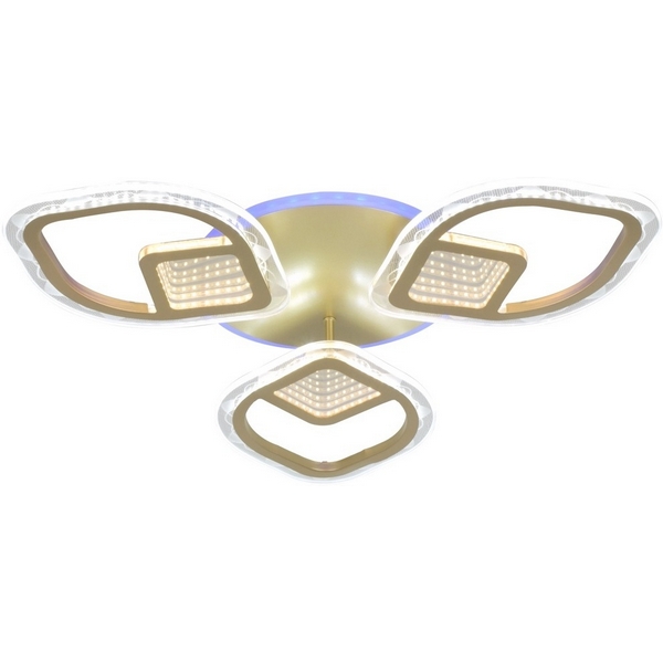 

Потолочная светодиодная люстра Мелодия Света SS1L 000028962, Шампань, SS1L 000028962