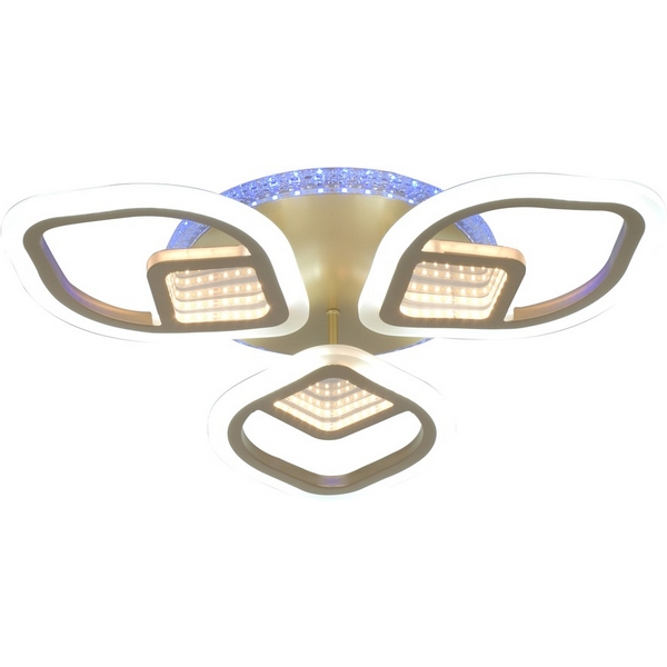 

Потолочная люстра M68573-L-3+1 100W SGD Мелодия Света SS1L 000030240, Белый, SS1L 000030240