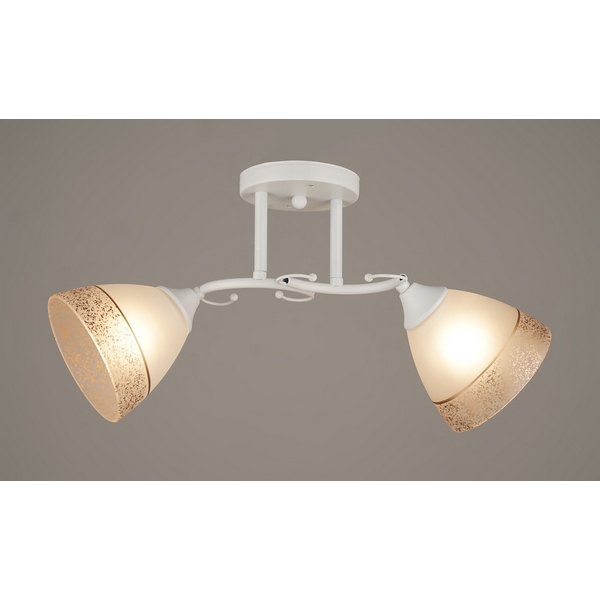 

Потолочная люстра на штанге P6322-2 WT Мелодия Света SS1N 000054515, Бежевый, SS1N 000054515