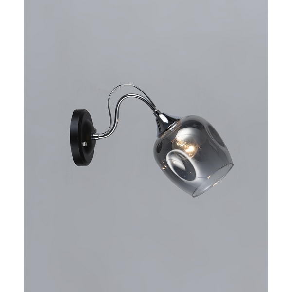 

Бра P5698-1W BK+CR Мелодия Света WA1N 000056961, Дымчатый, WA1N 000056961