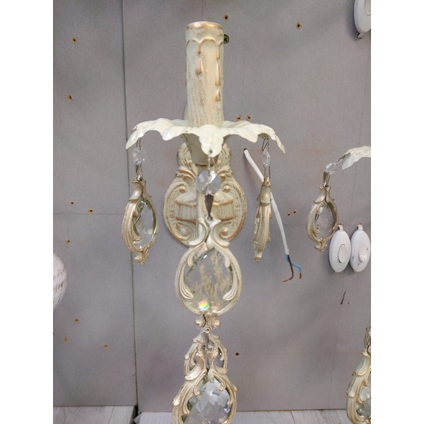 

Бра PL3793-1W BG+GD Мелодия Света WA1N 000067366 подсвечник, Бежевый, WA1N 000067366