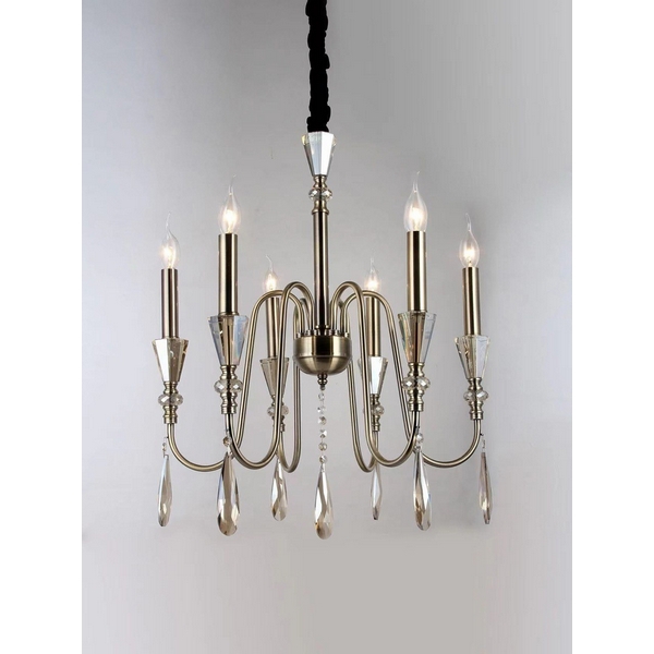 

Подвесная люстра PL3714-8 AB Мелодия Света PL1N 000067379 подсвечник, Латунь, PL1N 000067379