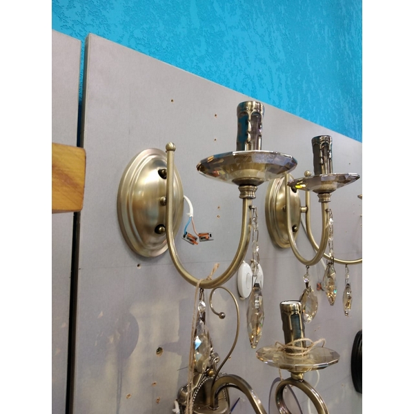

Бра PL2615-1W AB Мелодия Света WA1N 000067387 подсвечник, Черный, WA1N 000067387