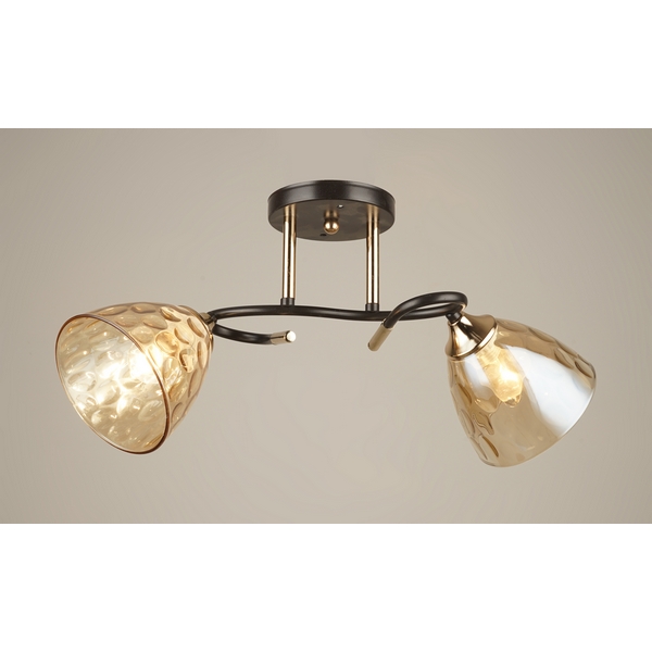 

Потолочная люстра на штанге Мелодия Света SS1N SS1120-2 CF+GD 000067898, Янтарный, SS1N 000067898