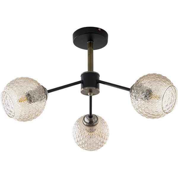 

Потолочная люстра на штанге Modelux MODEMODERN MD.2696.3, Бронза, MODEMODERN MD.2696.3