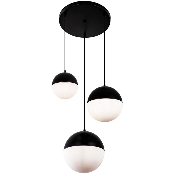 

Подвесной светильник Modelux MODEMODERN MD.9053.3, Черно-белый, MODEMODERN MD.9053.3