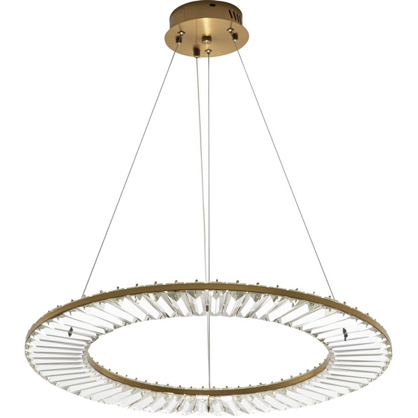 

Подвесной светильник светодиодный хрустальный с регулировкой цветовой температуры Modelux MODELUX ML.008.600, Бронза, MODELUX ML.008.600