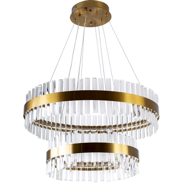 Изображение товара Подвесной светильник светодиодный с хрусталем Modelux ML.009.600.400 для современного интерьера