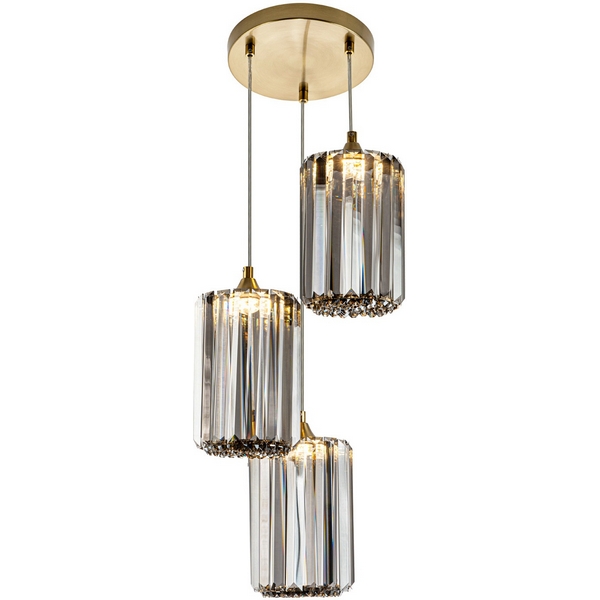 Изображение товара Подвесная светодиодная люстра Modelux ML.1398.3 Модерн с хрусталем