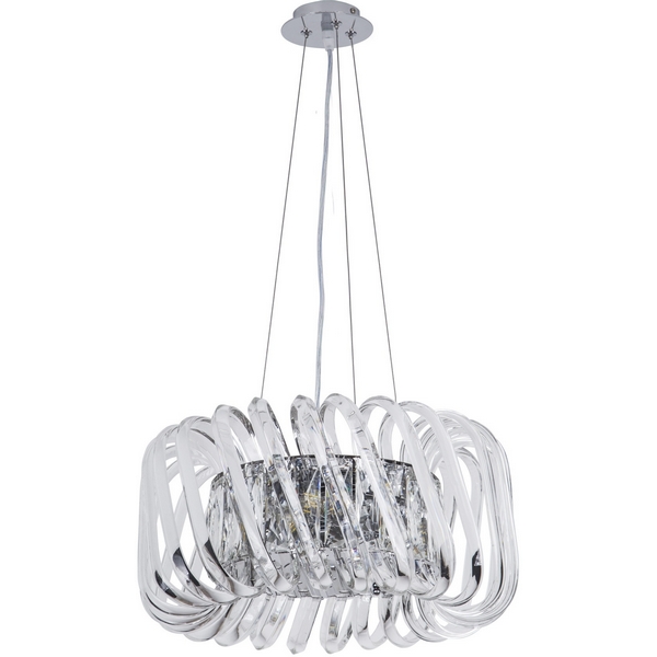 

Подвесная люстра хрустальная Modelux MODELUX ML.2022.6 CR, Хром;прозрачный, MODELUX ML.2022.6 CR