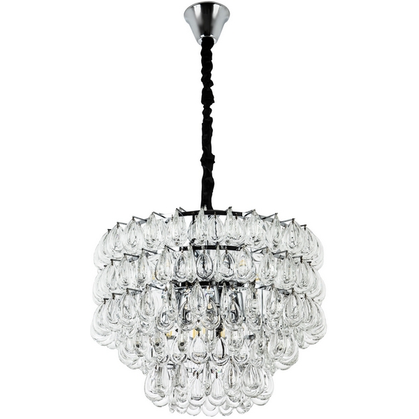 

Подвесная люстра хрустальная Modelux MODELUX ML.2026.9, Хром;прозрачный, MODELUX ML.2026.9