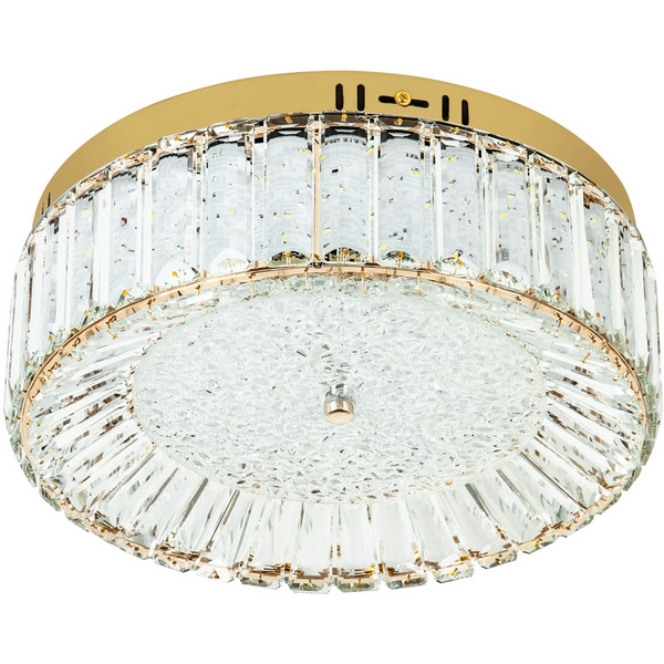 

Потолочный светильник светодиодный с регулировкой цветовой температуры Modelux MODELUX ML.2305.400 GD, Прозрачный;золото, MODELUX ML.2305.400 GD