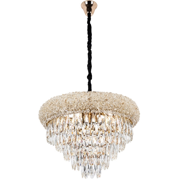 Изображение товара Подвесная хрустальная люстра Modelux ML.2308.600 GD в стиле модерн