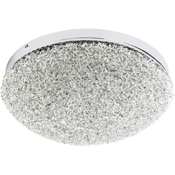 

Потолочная люстра светодиодная хрустальная с пультом с регулировкой цветовой температуры и яркости Modelux MODELUX ML.2320.500 CR, Хром;прозрачный, MODELUX ML.2320.500 CR