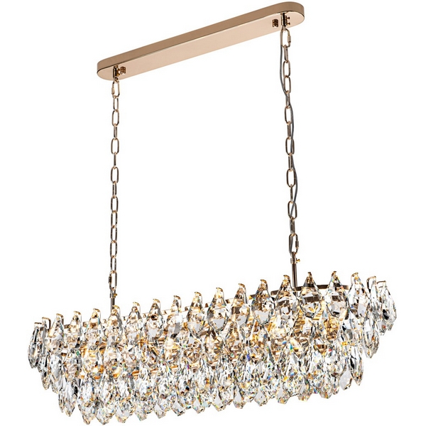 Изображение товара Подвесная хрустальная люстра Modelux ML.2363.14 GD современный дизайн IP20