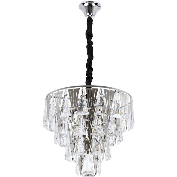 

Подвесная люстра хрустальная Modelux MODELUX ML.313.6 CR, Хром;прозрачный, MODELUX ML.313.6 CR