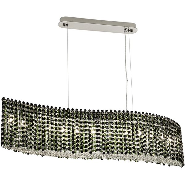 

Подвесная люстра хрустальная Modelux MODELUX ML.320.14, Зеленый, MODELUX ML.320.14