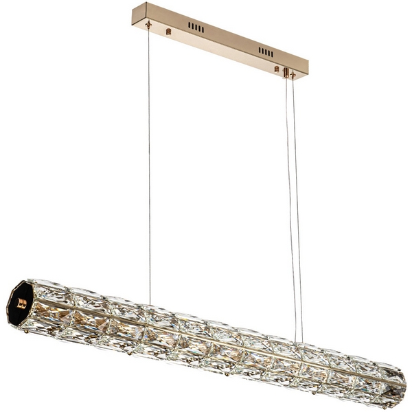 

Подвесной светильник светодиодный хрустальный Modelux ML.340.1000 GD, Прозрачный;золото, ML.340.1000 GD